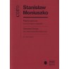 PIEŚNI WYBRANE NA CHÓR MĘSKI A CAPPELLA Stanisław Moniuszko