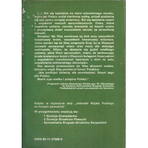 SAMODZIELNA BRYGADA STRZELCÓW PODHALAŃSKICH Tadeusz Panecki