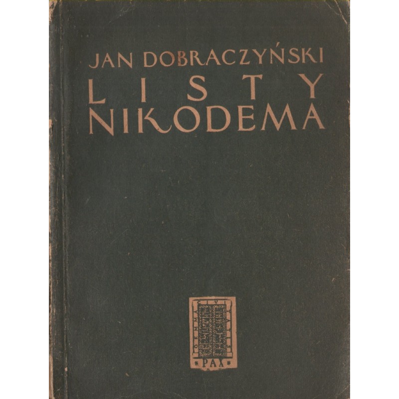 LISTY NIKODEMA Jan Dobraczyński