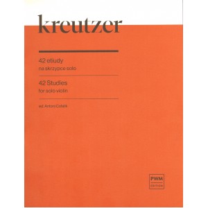 42 ETIUDY NA SKRZYPCE SOLO Rodolphe Kreutzer