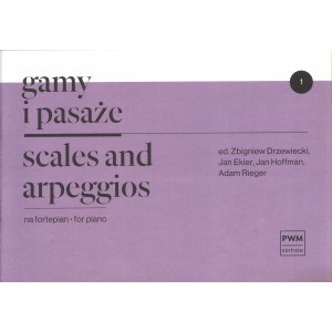 GAMY I PASAŻE NA FORTEPIAN. ZESZYT 1 Zbigniew Drzewiecki, Jan Ekier, Jan Hoffman, Adam Rieger