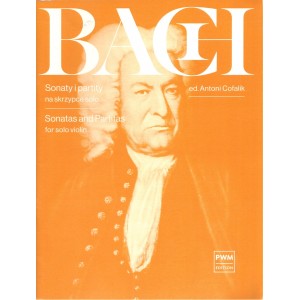 SONATY I PARTITY NA SKRZYPCE SOLO Johann Sebastian Bach