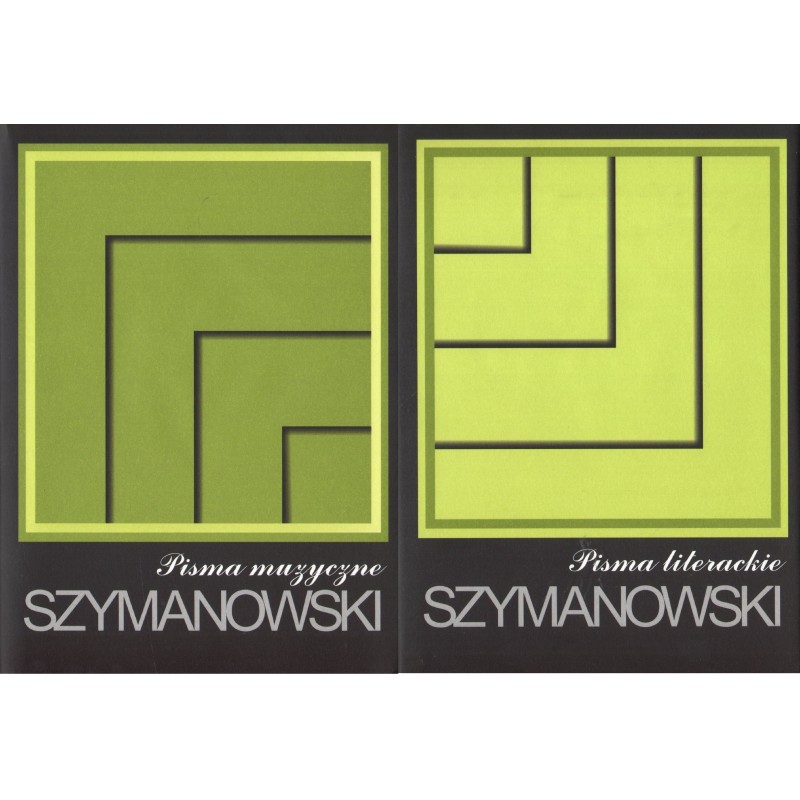 PISMA MUZYCZNE I LITERACKIE. TOM 1-2 Karol Szymanowski