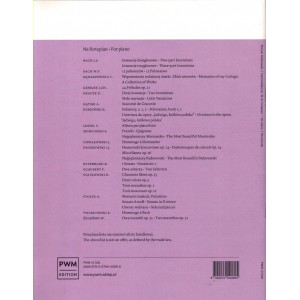 IMMORTELLES OP. 19 NA FORTEPIAN Roman Statkowski