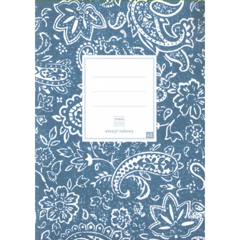 ZESZYT NUTOWY A6 STOJĄCY 12 LINII [A2]