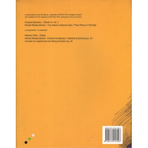 BUKOLIKI - TRANSKRYPCJA NA TRZY AKORDEONY Witold Lutosławski