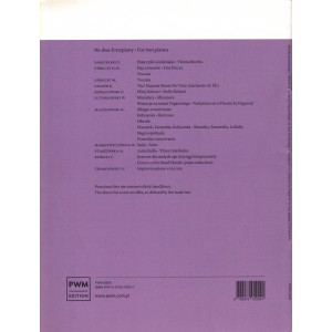 WARIACJE NA TEMAT PAGANINIEGO NA DWA FORTEPIANY Witold Lutosławski