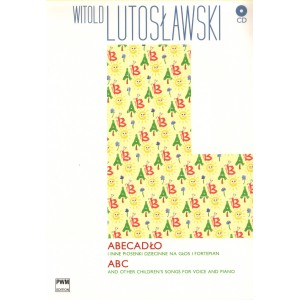 ABECADŁO I INNE PIOSENKI DZIECINNE NA GŁOS I FORTEPIAN + CD
