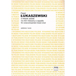 O Radix Jesse na chór mieszany a cappella – Paweł Łukaszewski | Partytura