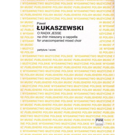 O Radix Jesse na chór mieszany a cappella – Paweł Łukaszewski | Partytura