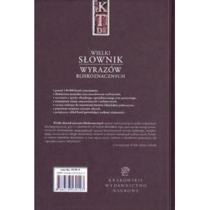 WIELKI SŁOWNIK WYRAZÓW BLISKOZNACZNYCH