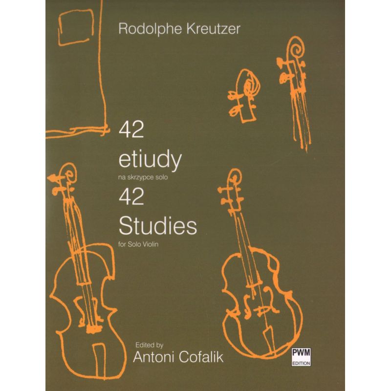 42 ETIUDY NA SKRZYPCE SOLO Rodolphe Kreutzer