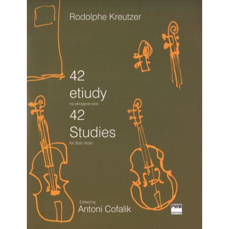 42 ETIUDY NA SKRZYPCE SOLO Rodolphe Kreutzer