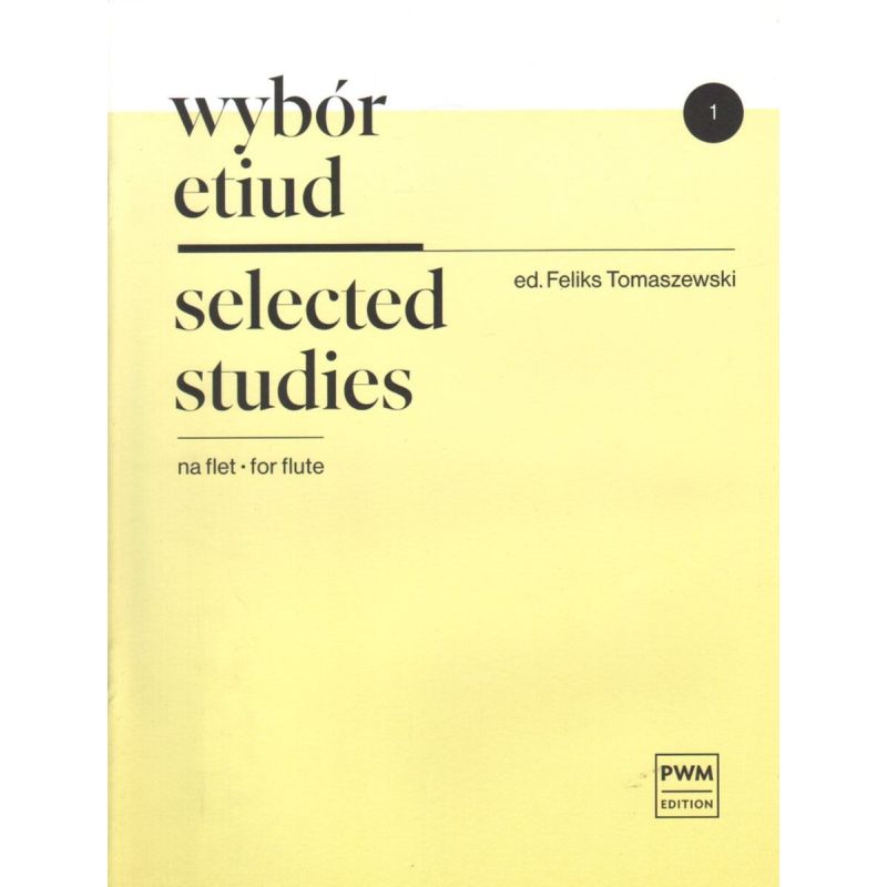 WYBÓR ETIUD NA FLET. ZESZYT 1 Feliks Tomaszewski