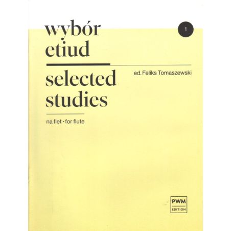 WYBÓR ETIUD NA FLET. ZESZYT 1 Feliks Tomaszewski