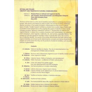 ESTONIA AND POLAND: CREATIVITY AND TRADITION CULTURAL COMMUNICATION