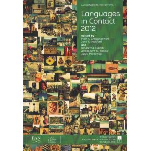 LANGUAGES IN CONTACT VOL. 1: LANGUAGES IN CONTACT 2012