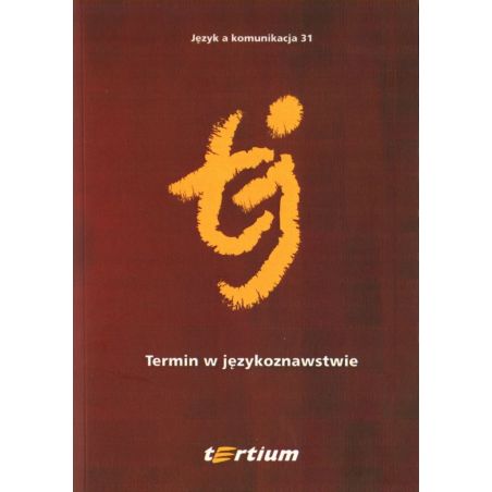 TERMIN W JĘZYKOZNAWSTWIE