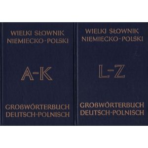 WIELKI SŁOWNIK NIEMIECKO-POLSKI Z SUPLEMENTEM. TOM 1-2