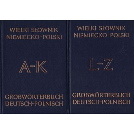 WIELKI SŁOWNIK NIEMIECKO-POLSKI Z SUPLEMENTEM. TOM 1-2