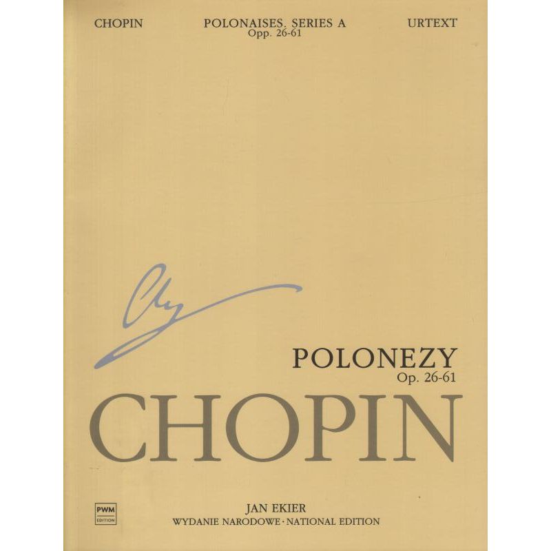 Fryderyk Chopin: Polonezy op. 26-61 – WN6: – Ekier, Kamiński | Nuty