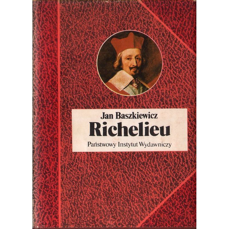 Okładka kiążki RICHELIEU Jana Baszkiewicza