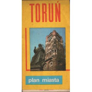 TORUŃ: PLAN MIASTA 1985