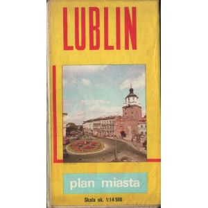 Lublin: Plan miasta 1986 – Skala 1:14 500 | PPWK – Hatteria.pl