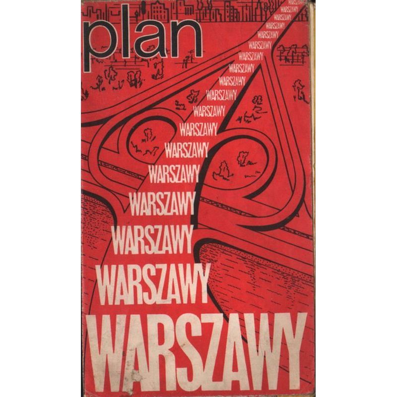PLAN WARSZAWY 1974