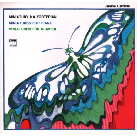 Okładka nut Janiny Garści – Miniatury na fortepian op. 5