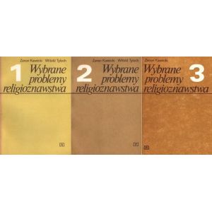 Komplet trzech zeszytów publikacji naukowej „Wybrane problemy religioznawstwa” pod redakcją Kaweckiego i Tylocha.