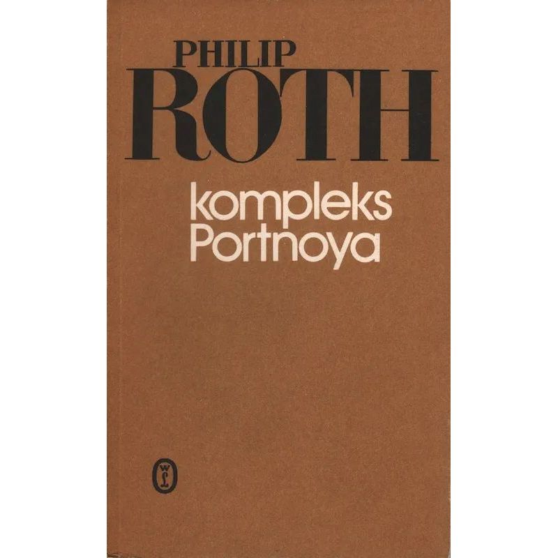 Okładka powieści Kompleks Portnoya autorstwa Philipa Rotha, klasyka literatury amerykańskiej.
