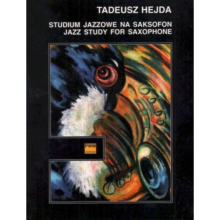 Okładka nut STUDIUM JAZZOWE NA SAKSOFON Tadeusz Hejda