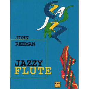 Okładka publikacji nutowej Jazzy Flute autorstwa Johna Reemana, seria Czas na Jazz.