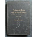 PREISERMITTLUNG UND VERANSCHLAGEN Ludwig Baumeister