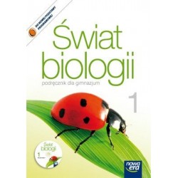 ŚWIAT BIOLOGII. PODRĘCZNIK DLA GIMNAZJUM. CZĘŚĆ 1 + PŁYTA CD-ROM