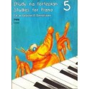 ETIUDY NA FORTEPIAN. ZESZYT 5 Wiera Sawicka, Gabriela Stempniowa